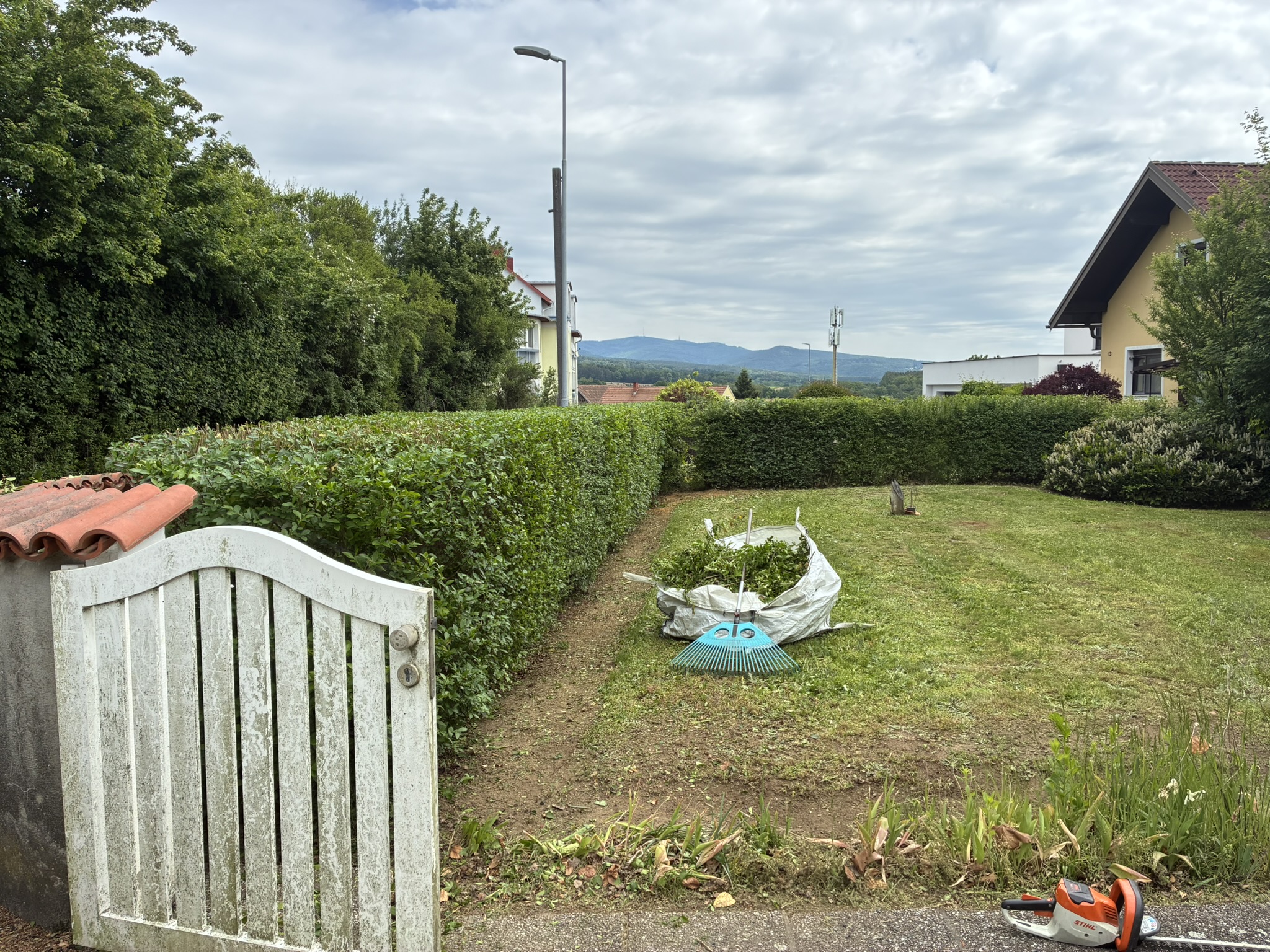 Gartenarbeit